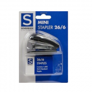 Stapler Sovereign Mini 26/6 w/ Staples (Pack)